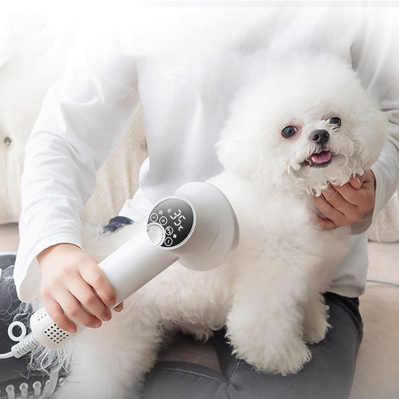 Javipets FluffEase™ Smart Pet Hair Dryer & Grooming Comb